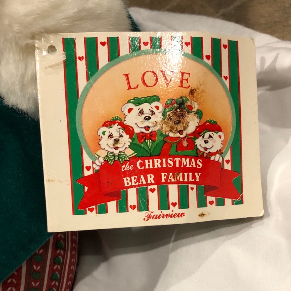 Vintage Kmart edition,1992 Christmas Bear Family - Picture 3 of 10